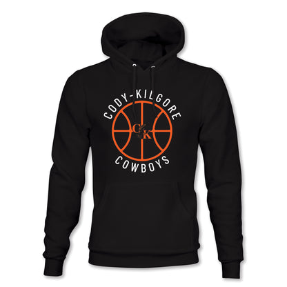 2024 Cody-Kilgore Boys' Basketball hooded sweatshirt