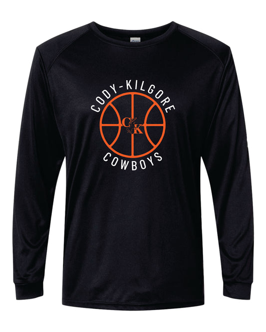 2024 Cody-Kilgore Boys' Basketball performance long sleeve tee