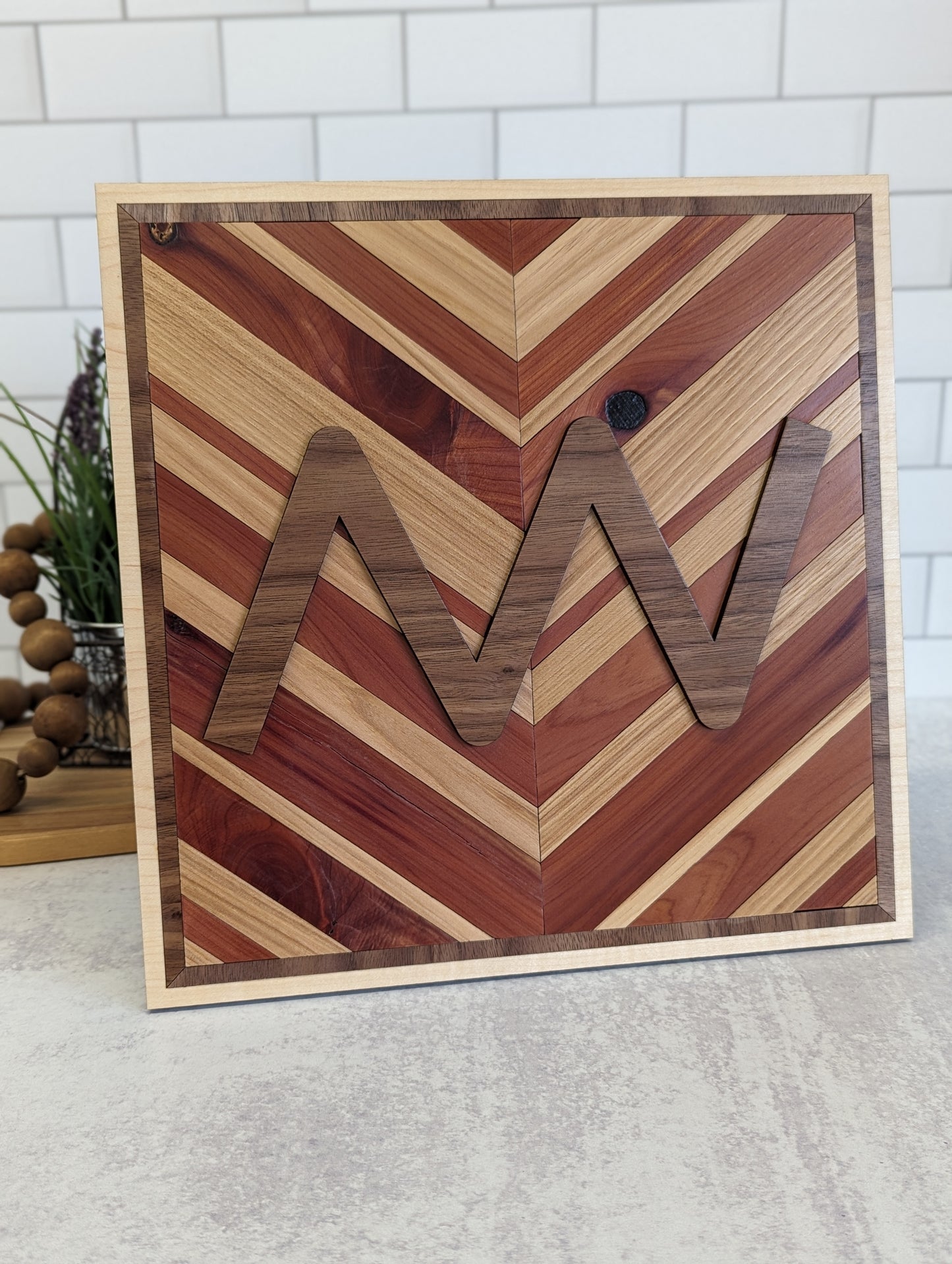 Custom Wooden Brand Board wall art