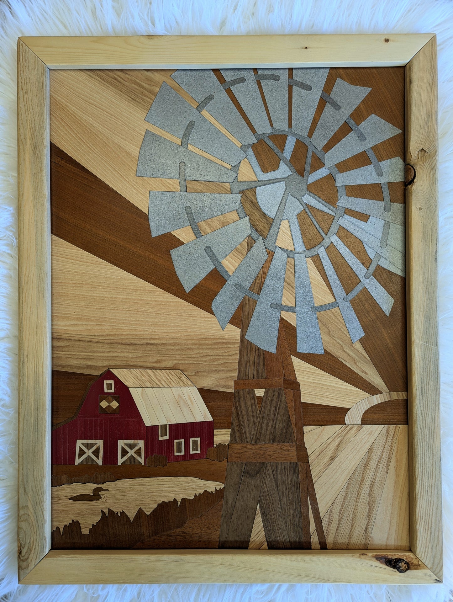 "Back on the Farm" Wooden Wall Art